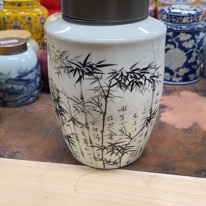 陶瓷罐茶叶罐密封罐储物罐
