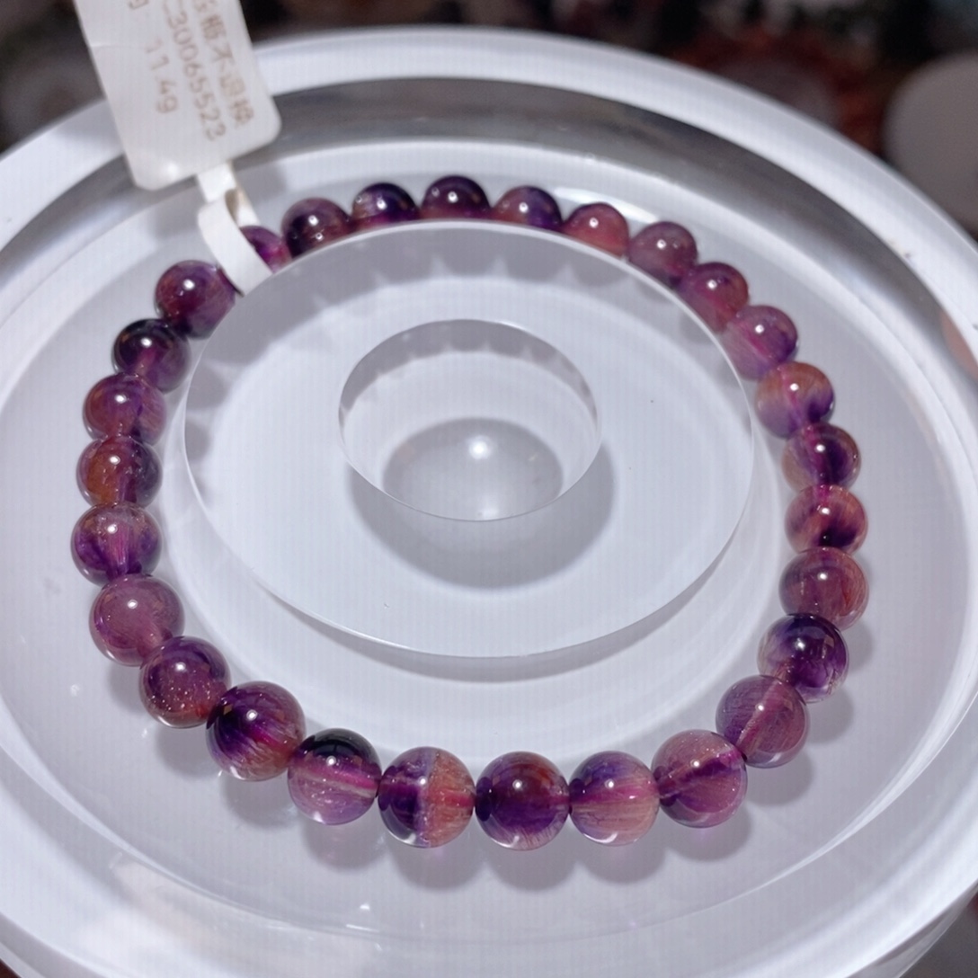 手链未镶嵌水晶F紫超6.8