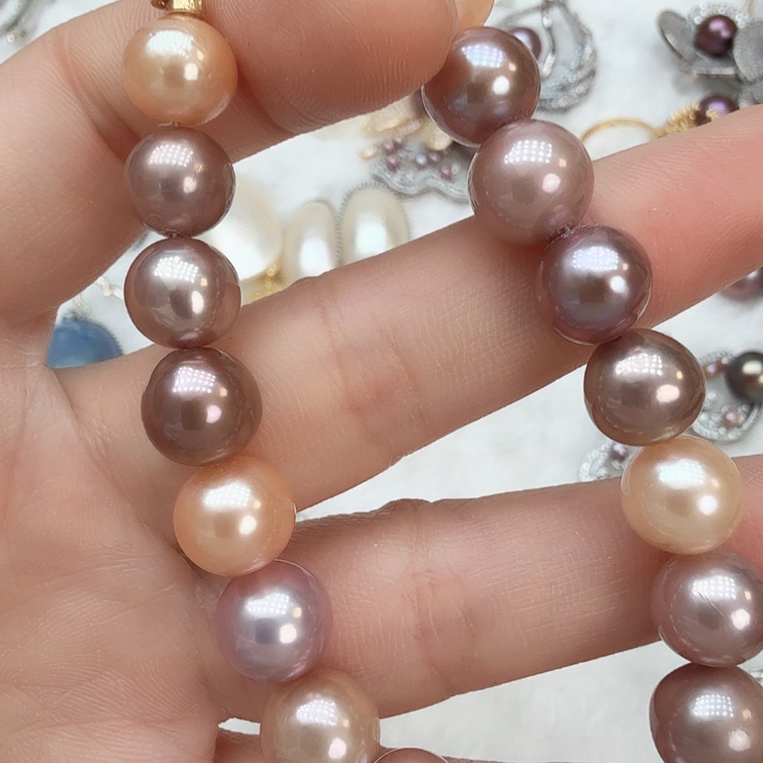 未镶嵌淡水珍珠手镯