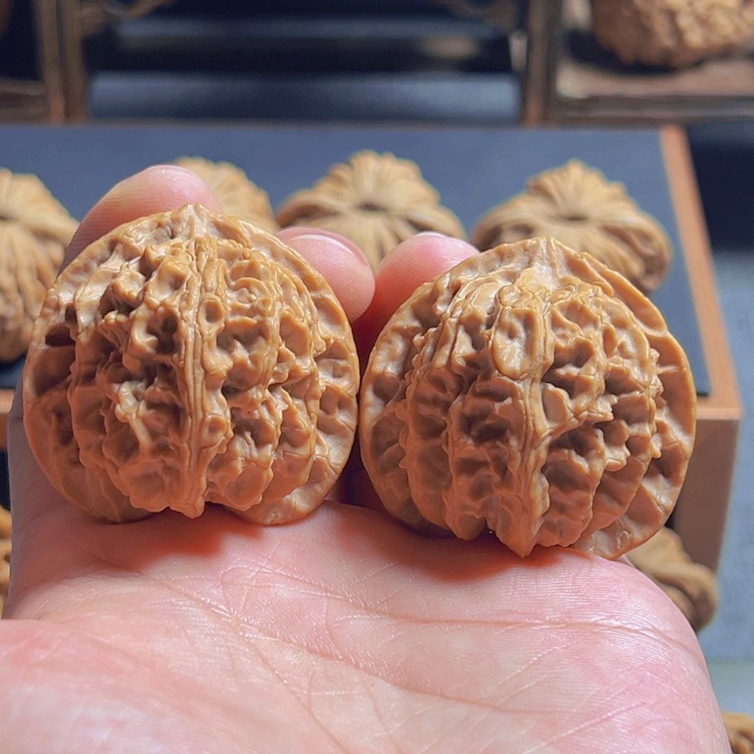 文玩核桃把件发****头41苹果