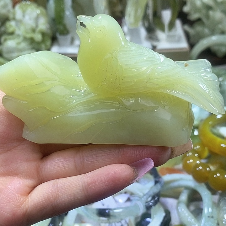 岫玉岫玉摆件未镶嵌