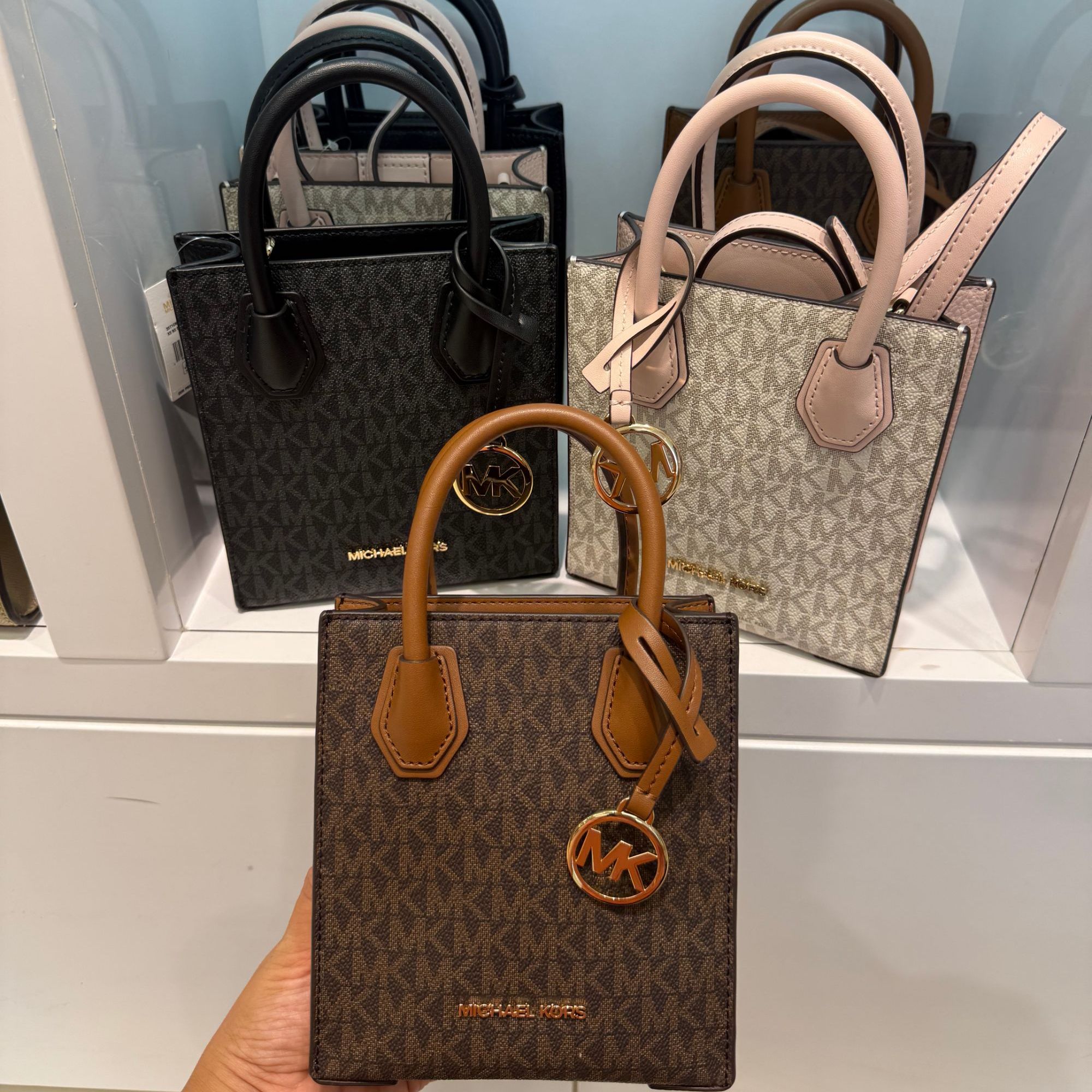 MICHAEL KORS/迈克高仕MERCER 小号 手提斜挎包 琴谱包 约15*17*6