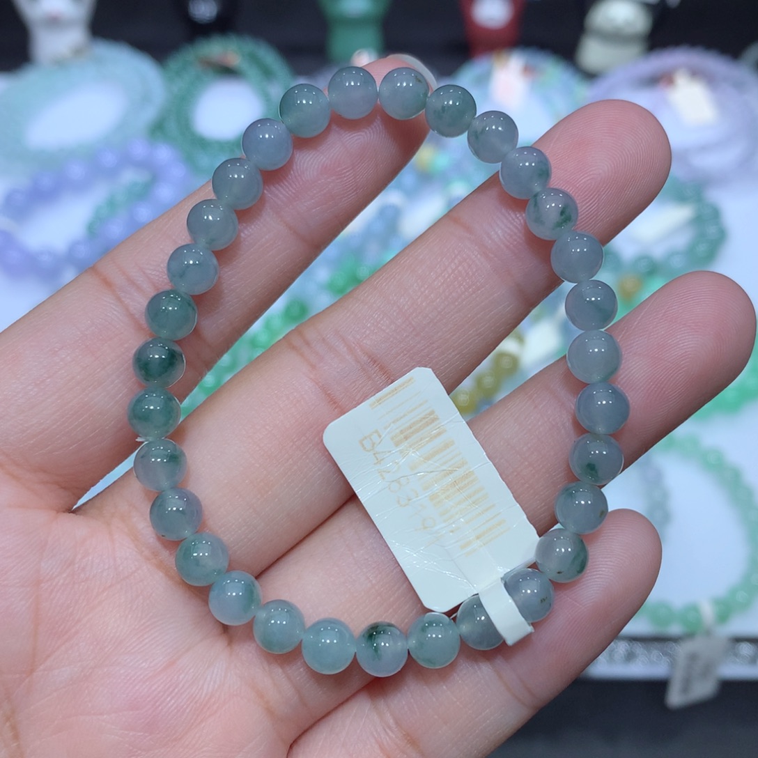 翡翠未镶嵌手串天然