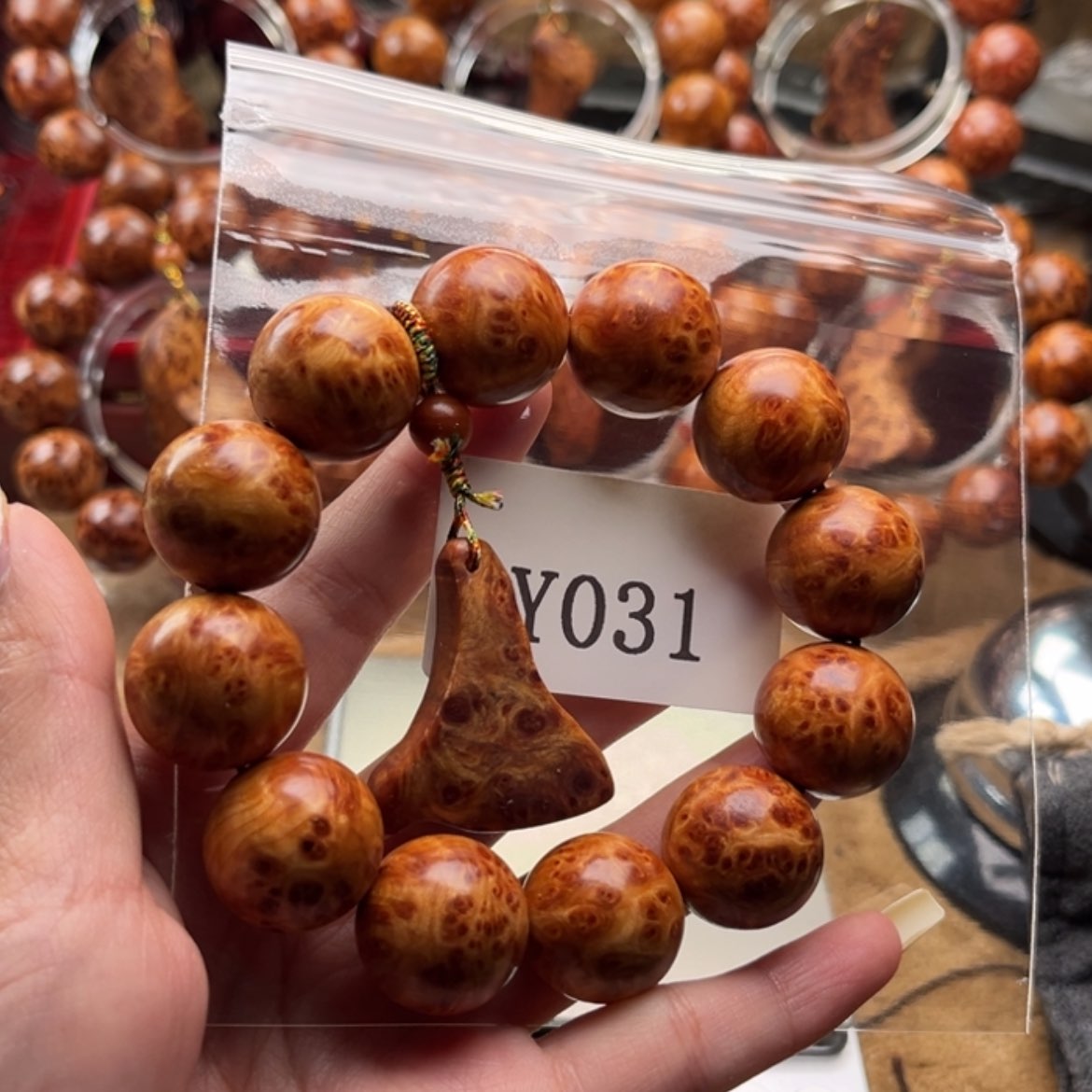 【闪购商品】柏木（崖柏）手串/手链20金刚骨料