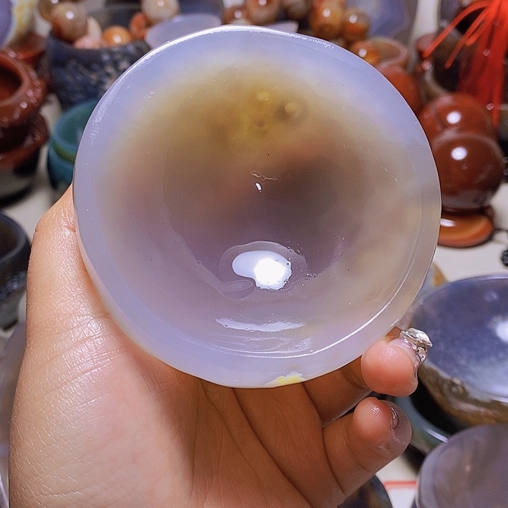 玛瑙/玉髓，未镶嵌虎**眈