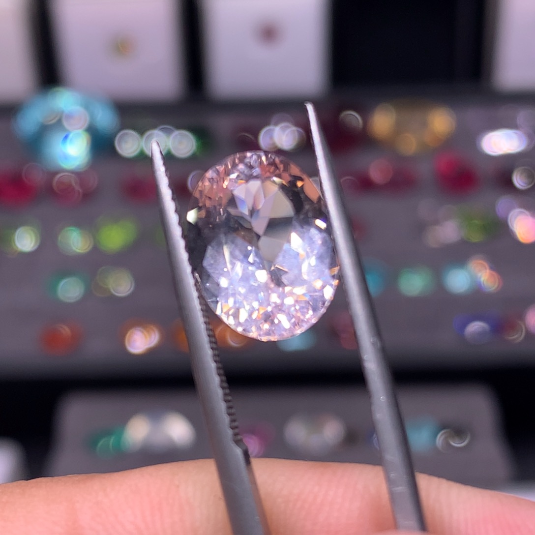 绿柱石（摩根石）裸石未镶嵌