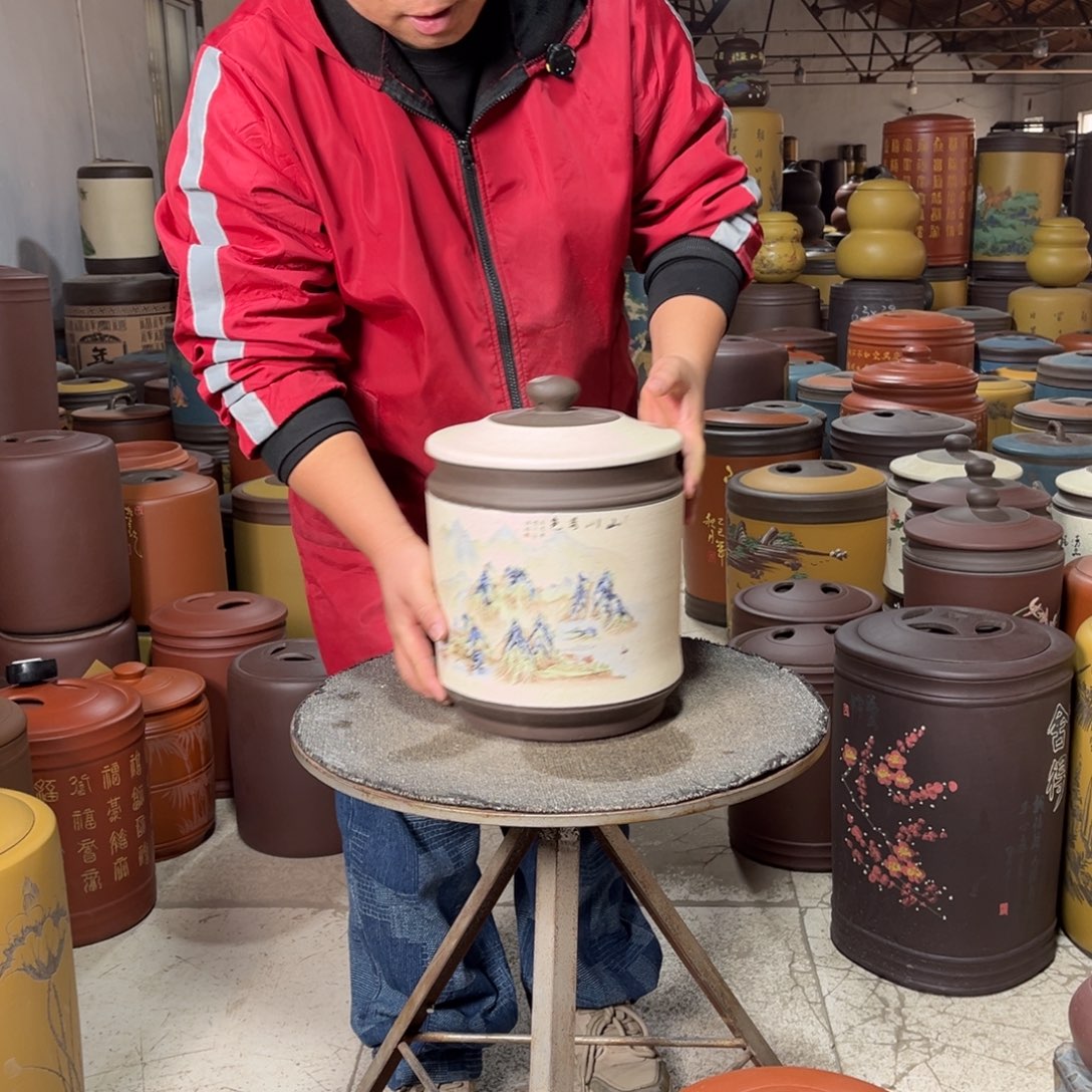 茶叶罐紫砂茶叶罐