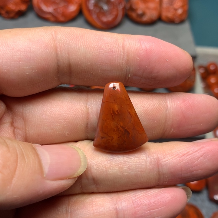 吊坠(不含链)未镶嵌南红玛瑙