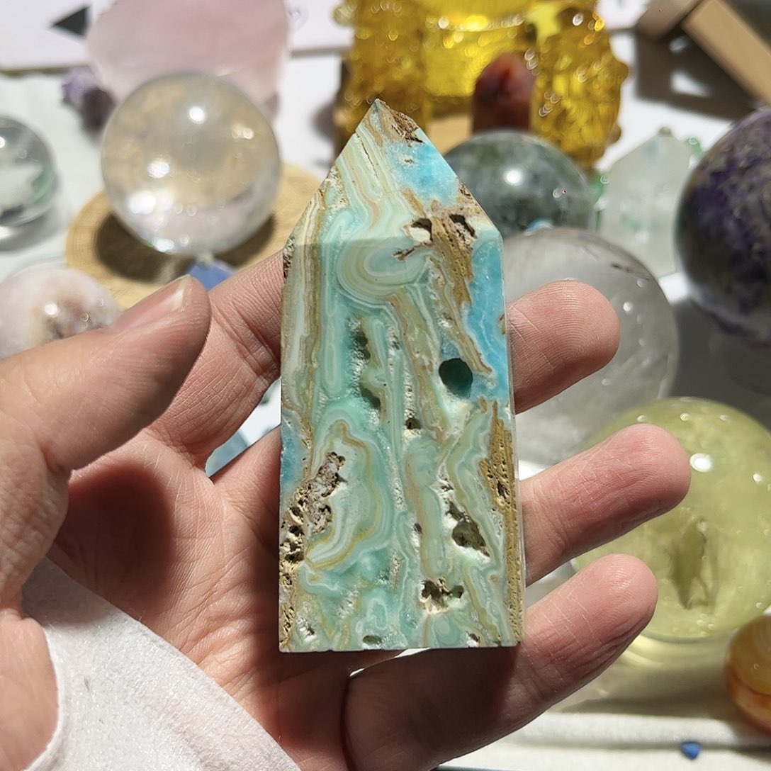 水晶天然水晶银S925镶嵌