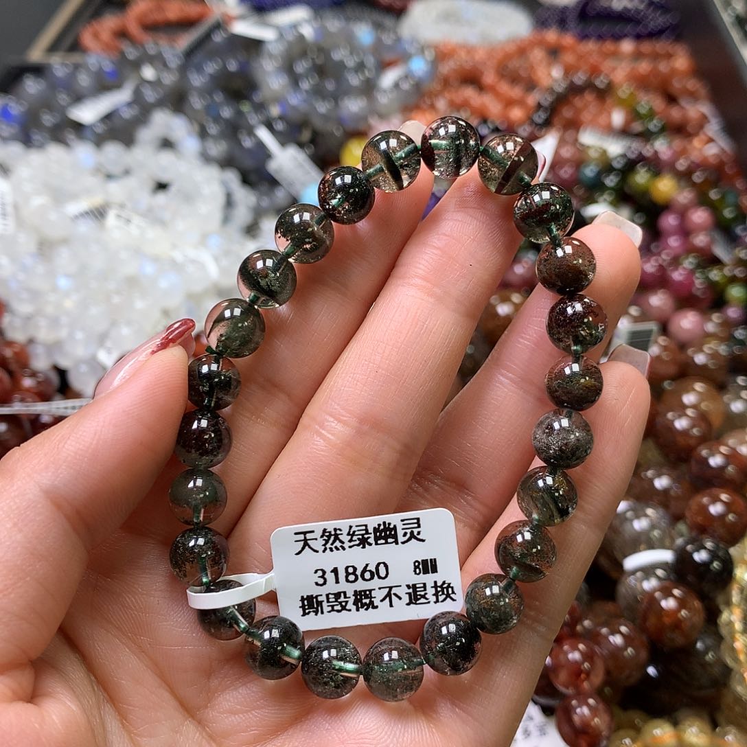 水晶手链未镶嵌，