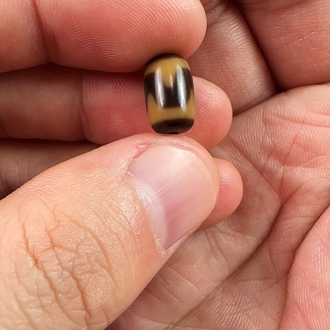 大***眼玛瑙/玉髓未镶嵌颈饰项链