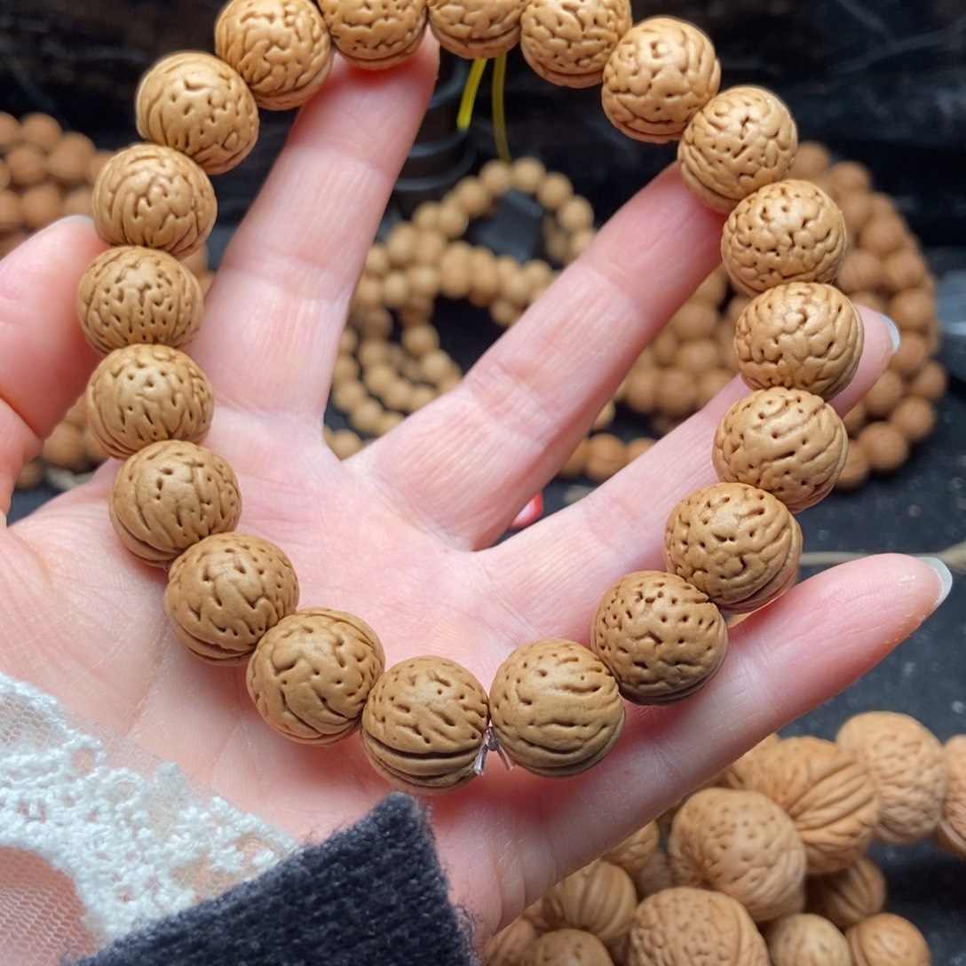 桃核手串金丹肌肉纹15闪16