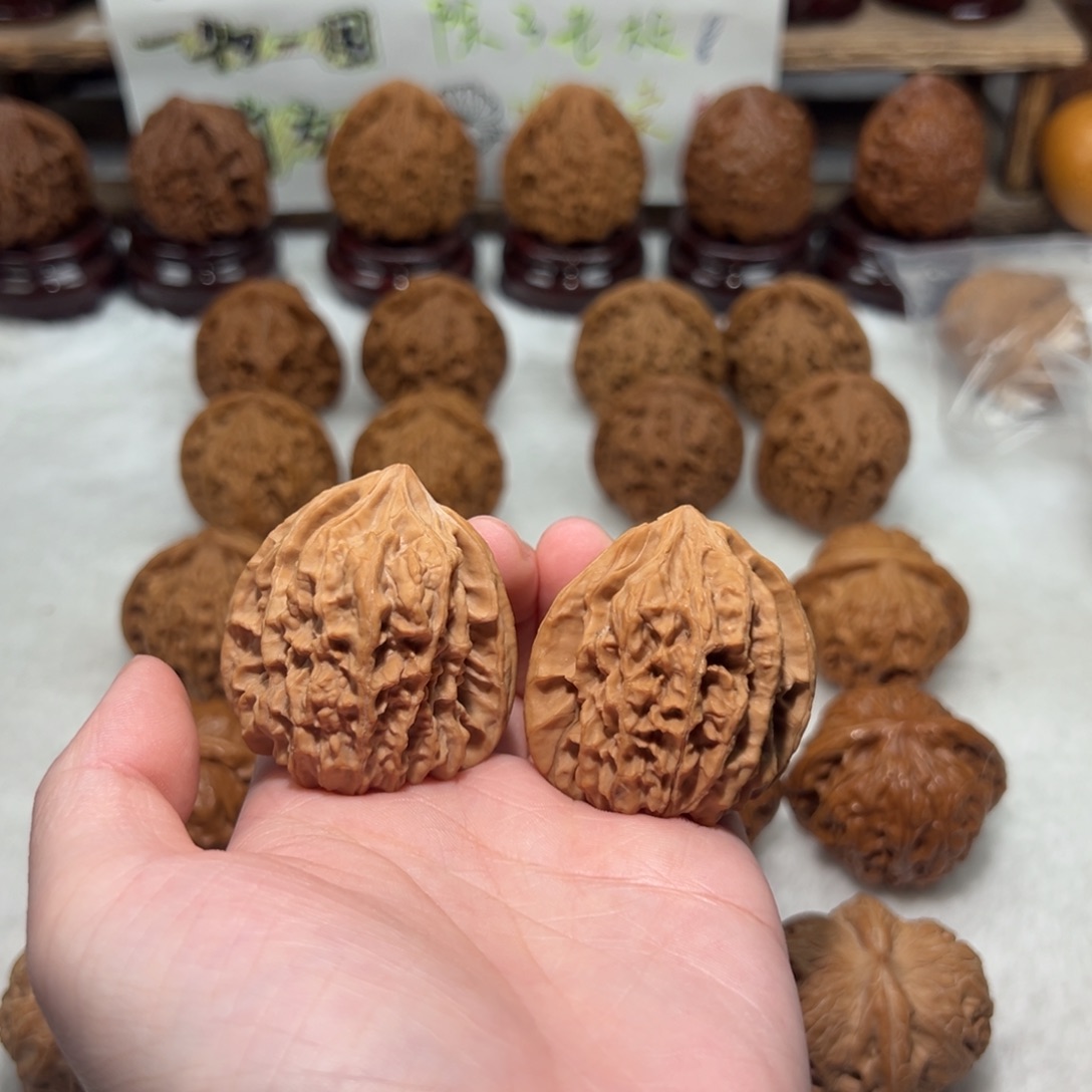 吊坠文玩核桃不二粗筋