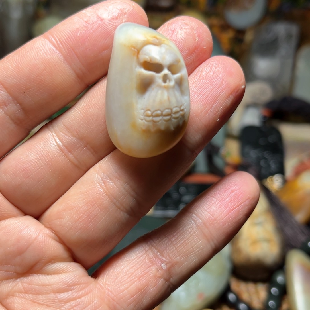 和田玉挂件未镶嵌