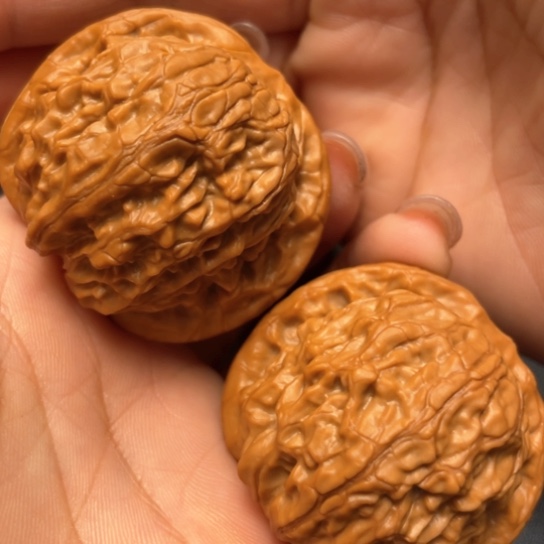 文玩核桃把件43蓟县元宝，全品