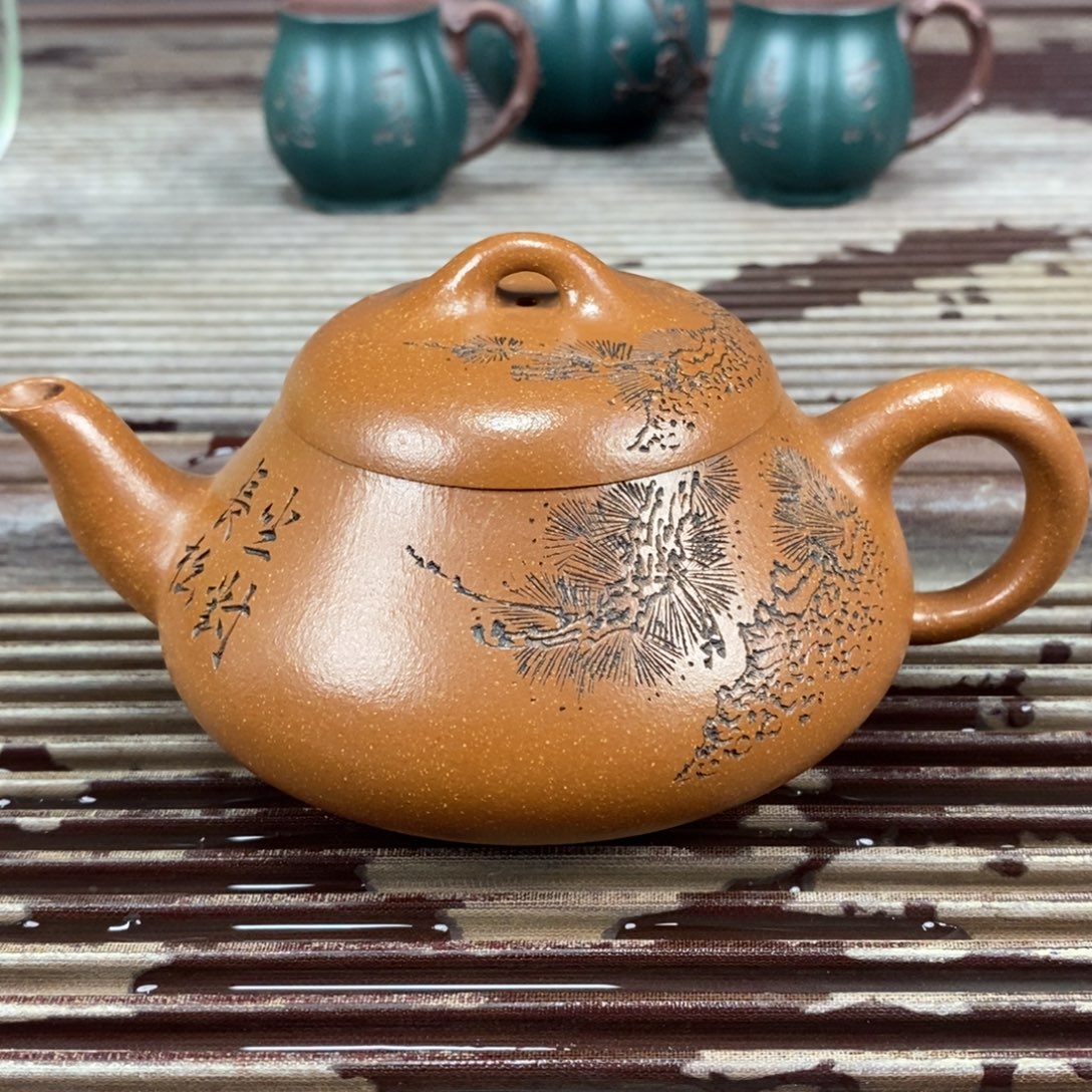 f***t紫砂茶案宜兴原矿紫砂壶毛梅红(询价)