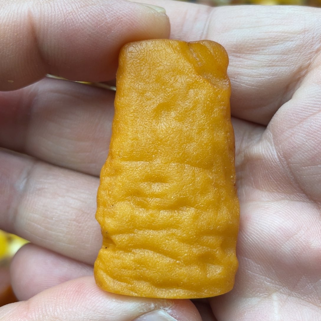 蜜蜡颈饰未镶嵌蜜蜡方牌