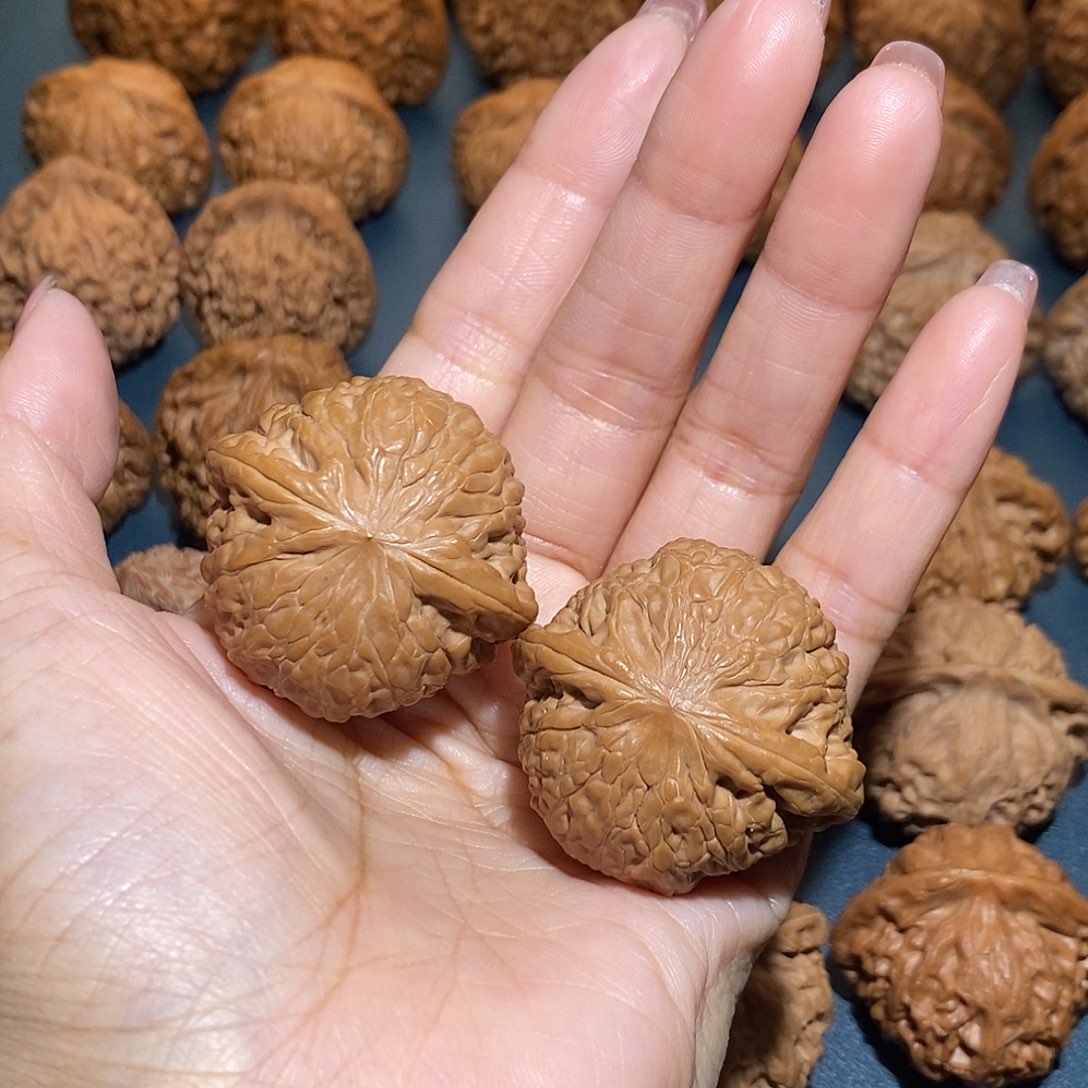 文玩核桃把件梦*铁锤40.5