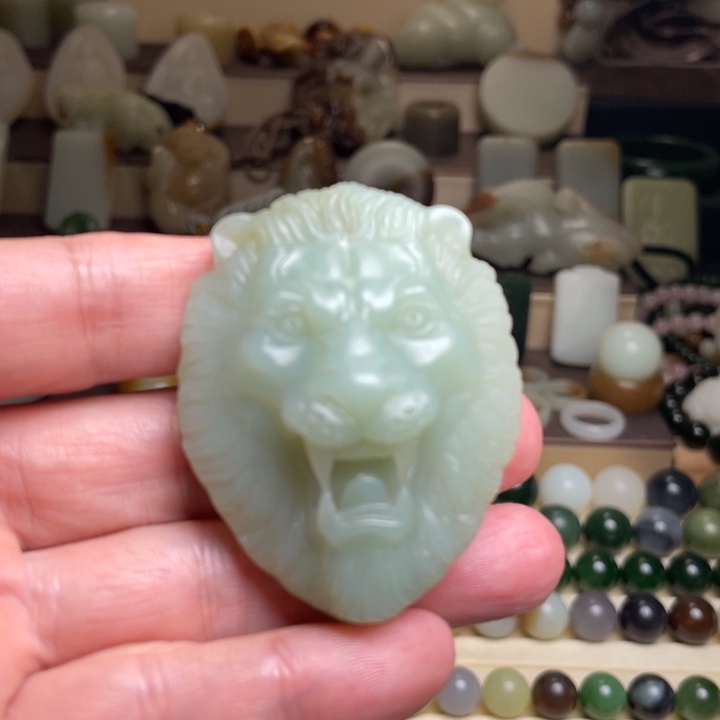 和田玉未镶嵌吊坠(不含链)