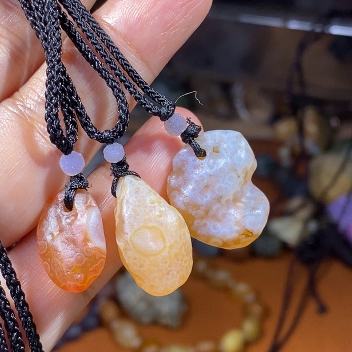 玛瑙/玉髓珠宝半成品未镶嵌*️****