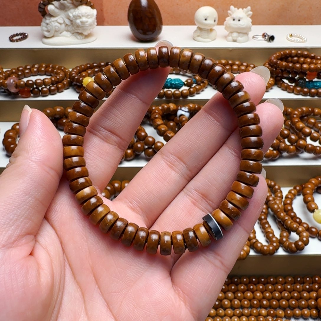 吊坠库克菩提手串药片精挑8×4mm