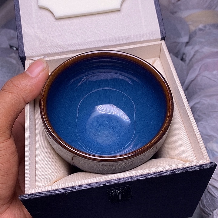 茶盏建盏喝茶主人杯茶杯