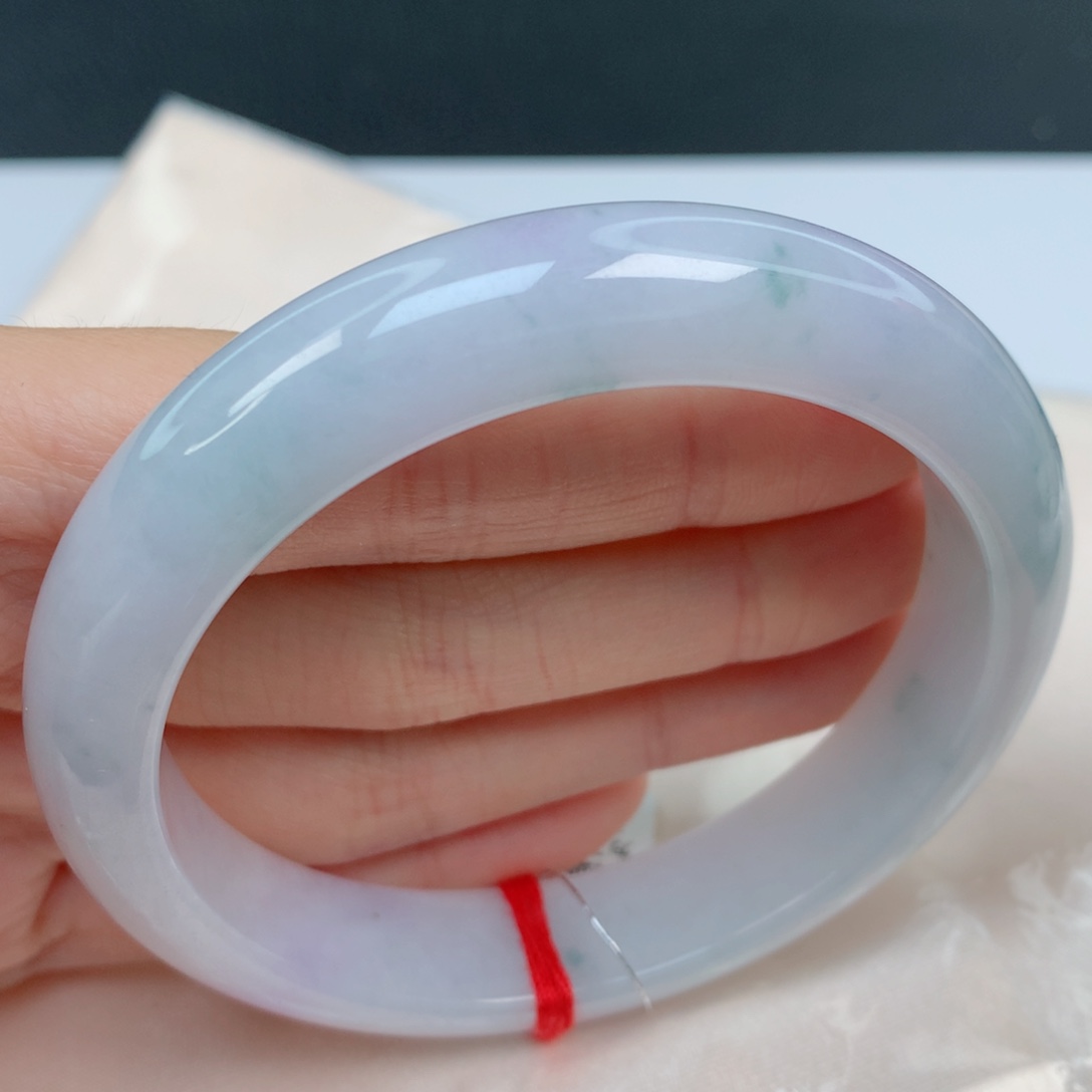 翡翠手镯未镶嵌60.6正圈