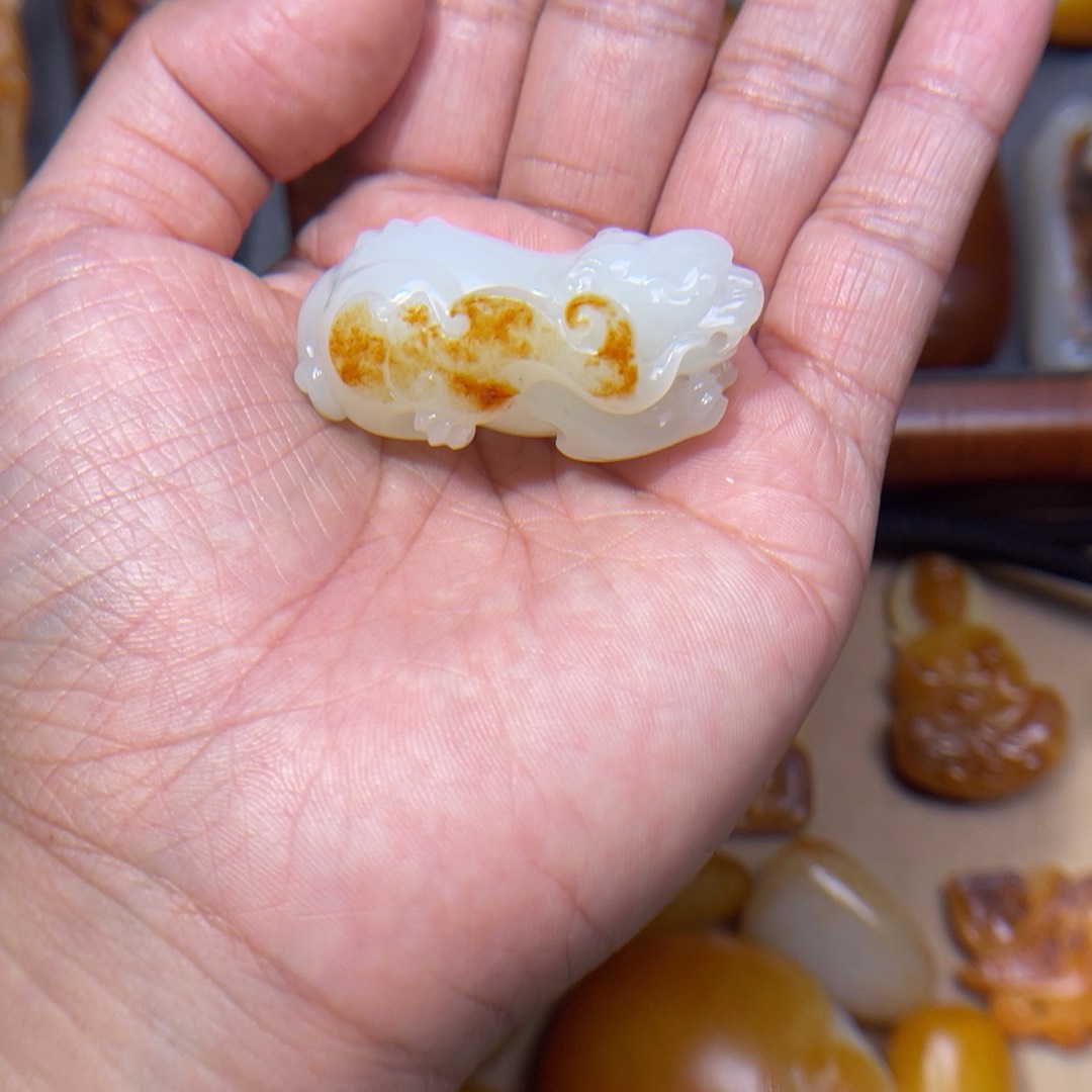 和田玉挂件未镶嵌-****-