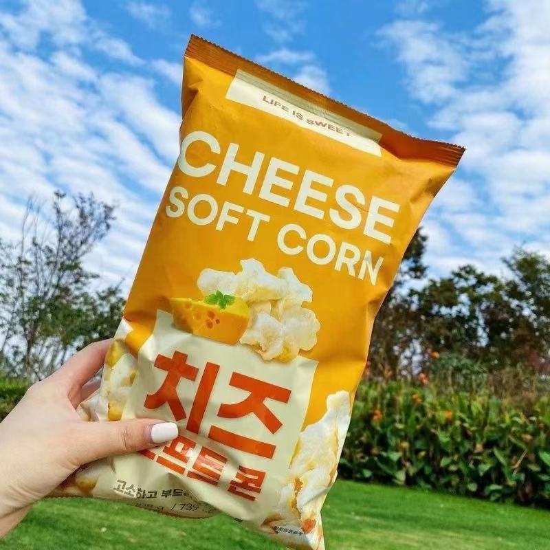半糖小福奶酪酥酥玉米原味香蕉爆米花酥软追剧小吃办公室休闲零食