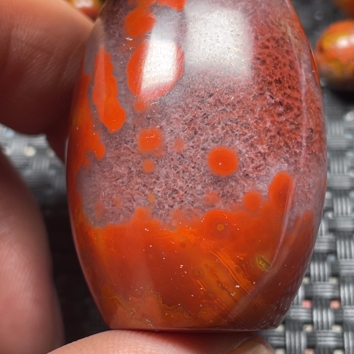 关***渡玛瑙/玉髓未镶嵌颈饰