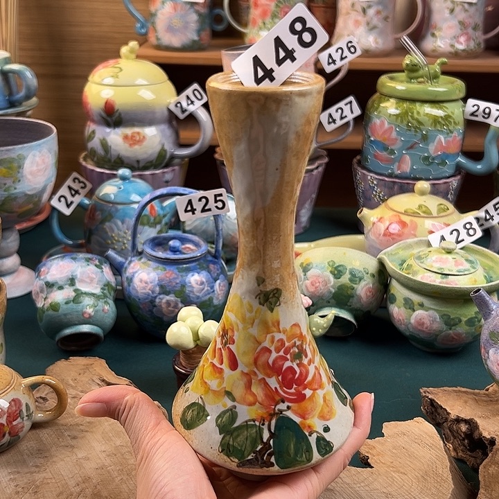 杯景德镇陶瓷手绘作品448