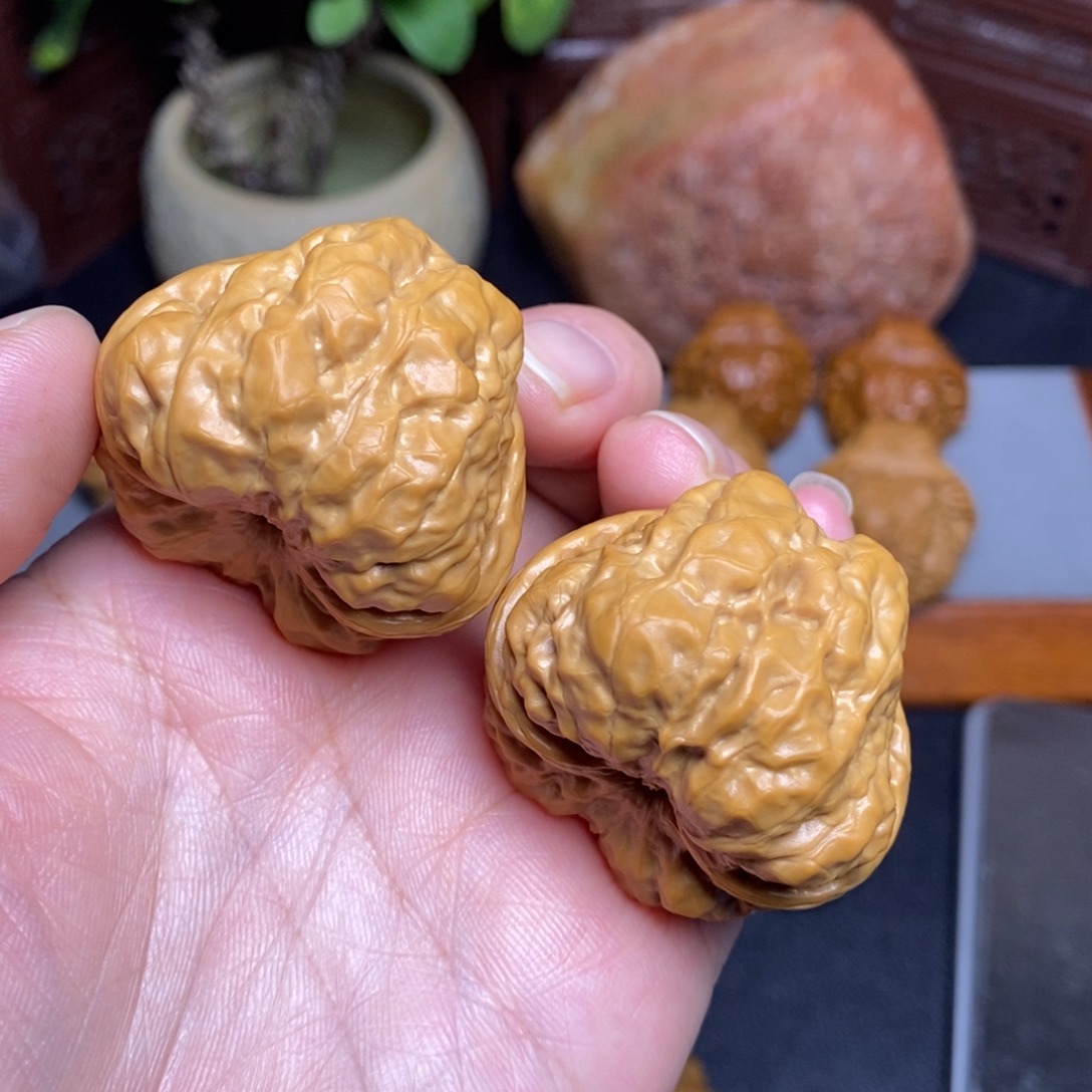 文玩核桃把件41蛙