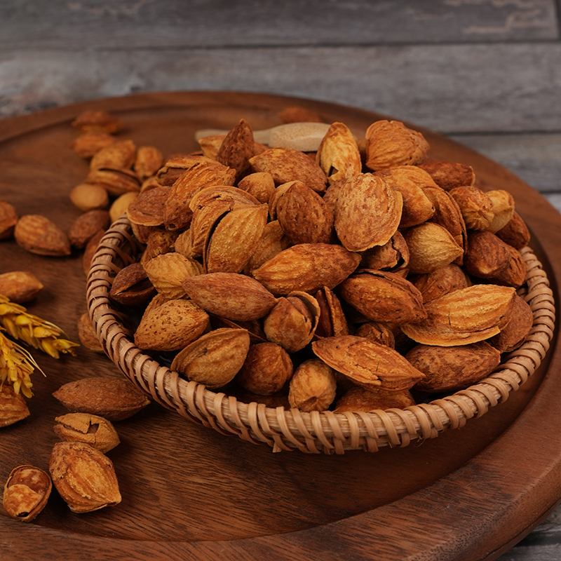 巴旦木特级NP级别手剥薄壳大颗粒软仁新货原味坚果干果休闲零食