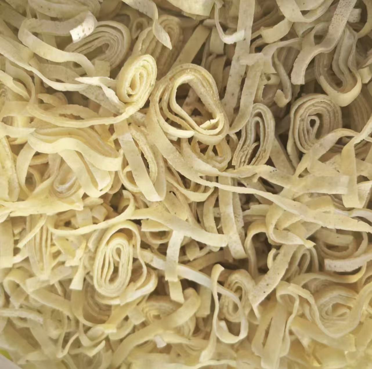 湖北手工干豆丝孝感手工绿豆豆皮农家特产