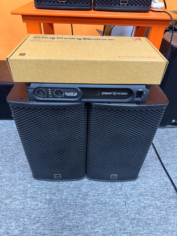 9新  CODA K12 高峰功放7.5 中创QH-2A