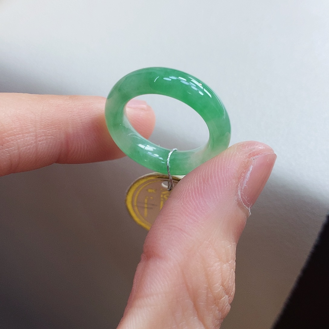 翡翠戒指未镶嵌11号