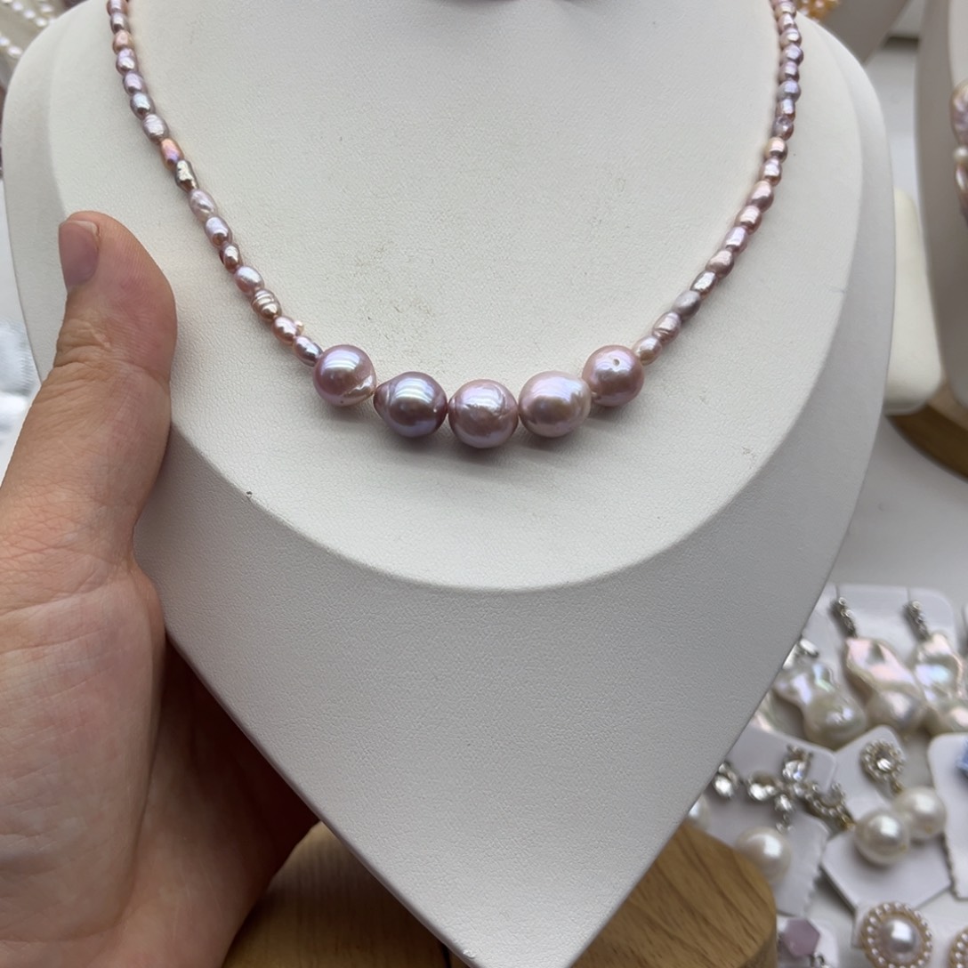 淡水珍珠颈饰未镶嵌