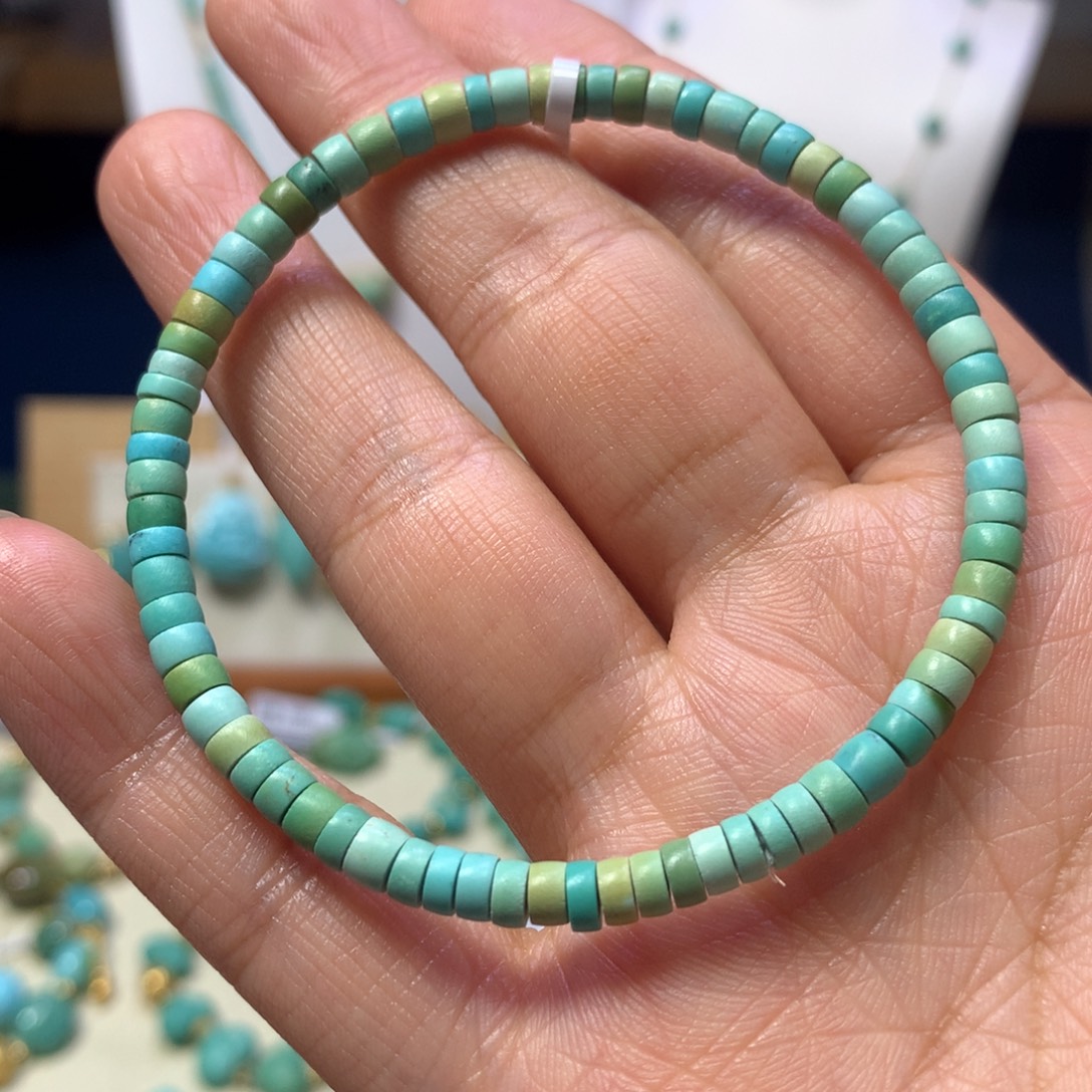 未镶嵌绿松石单圈