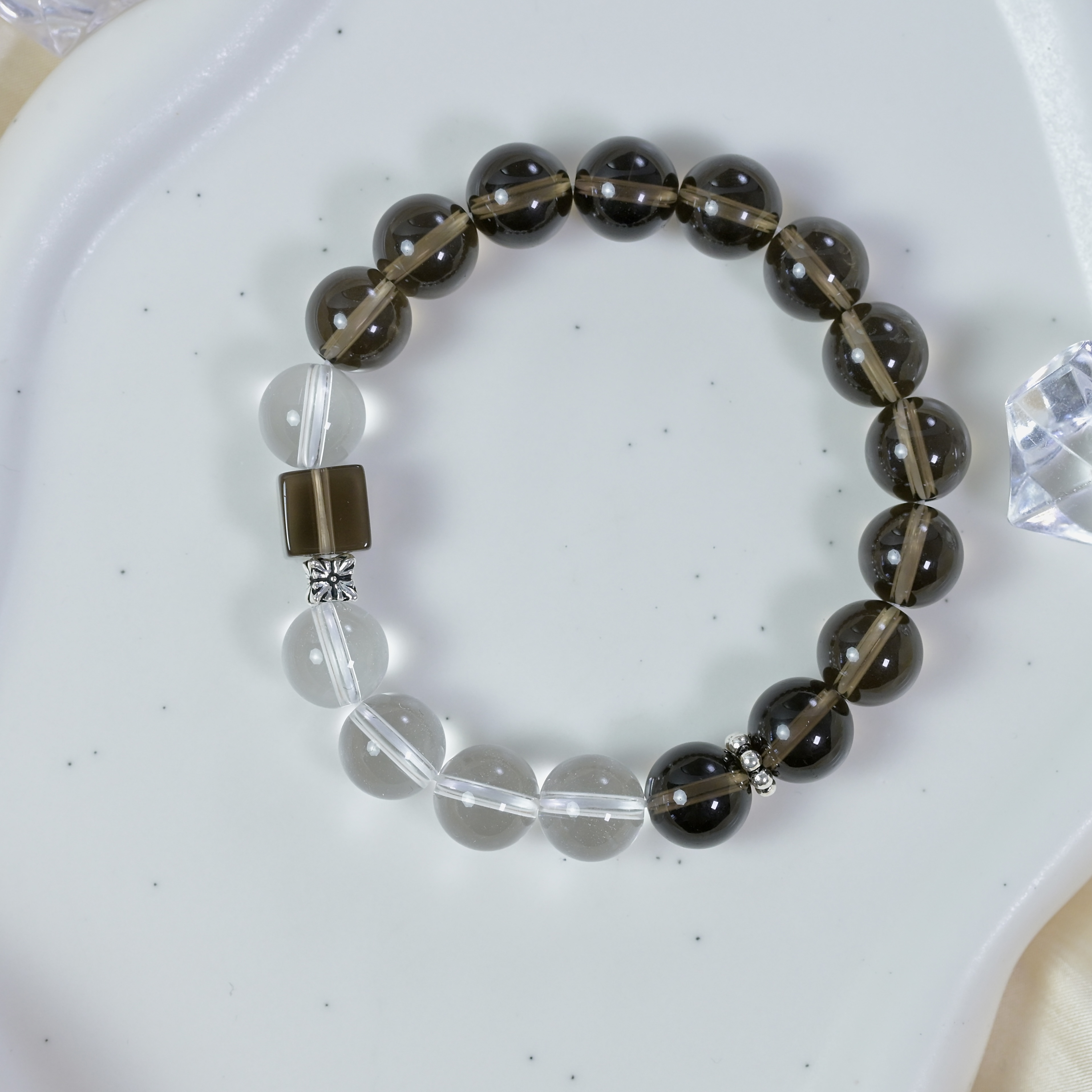 【常安乐】宝玥珠宝-天然烟晶10mm-A007【多样性发一】