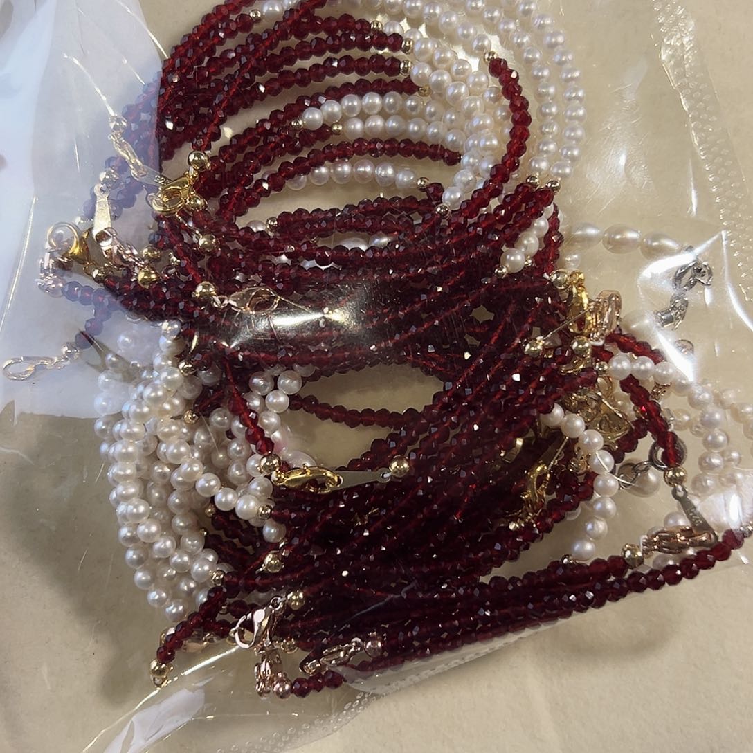 淡水珍珠耳饰未镶嵌