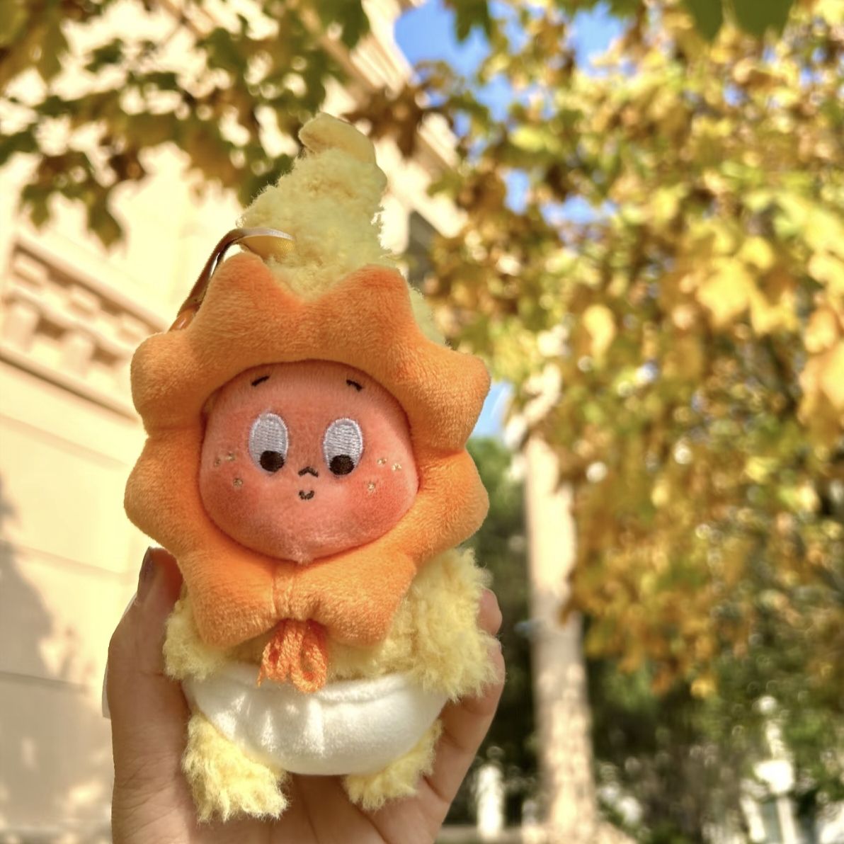 星星人系列小哈欠小太阳包挂件泡泡玛特呆萌可爱玩偶公仔生日礼物