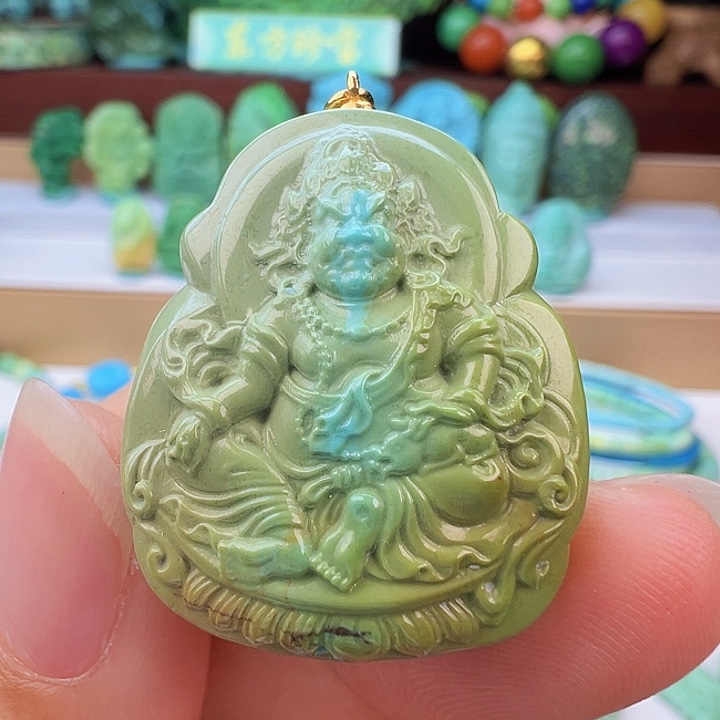 未镶嵌绿松石项链