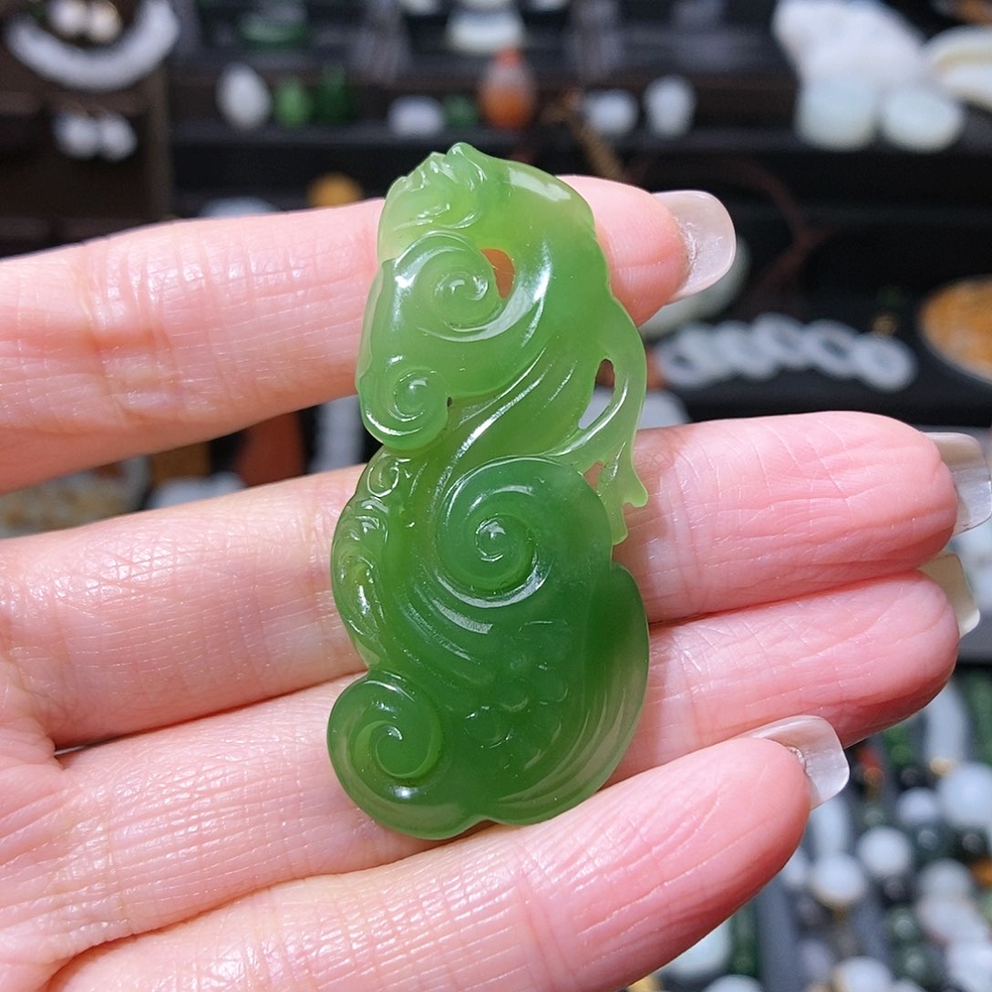 和田玉挂件未镶嵌