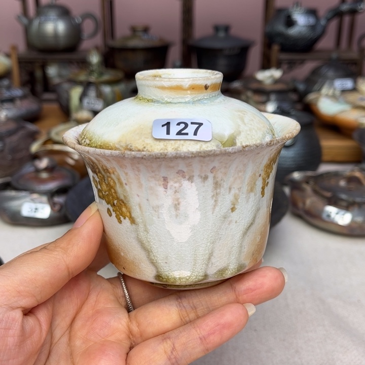 壶裸柴烧陶瓷茶具