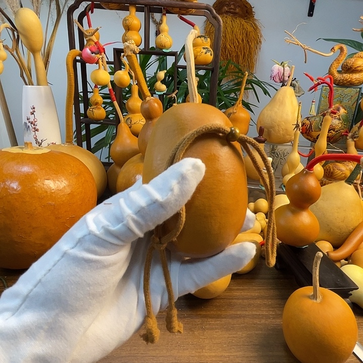 @***竹藤手把葫芦精品系列10