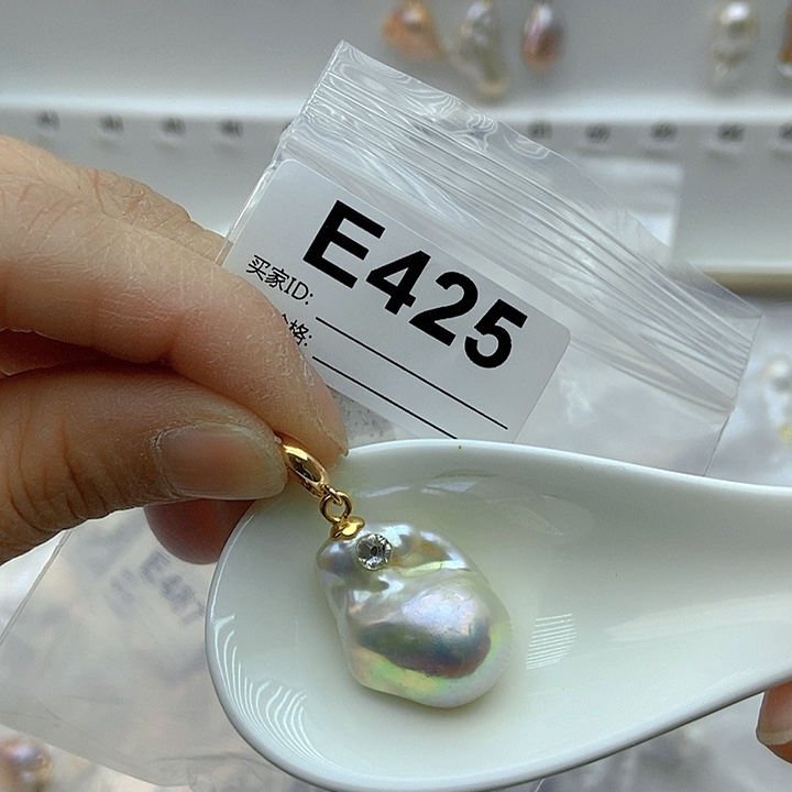 淡水珍珠颈饰银S925镶嵌