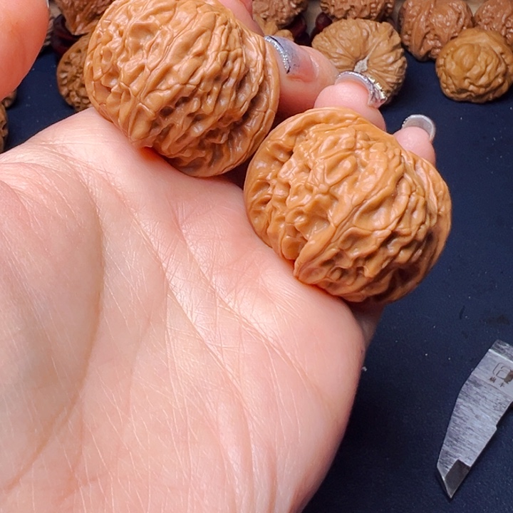 文玩核桃吊坠磨盘40