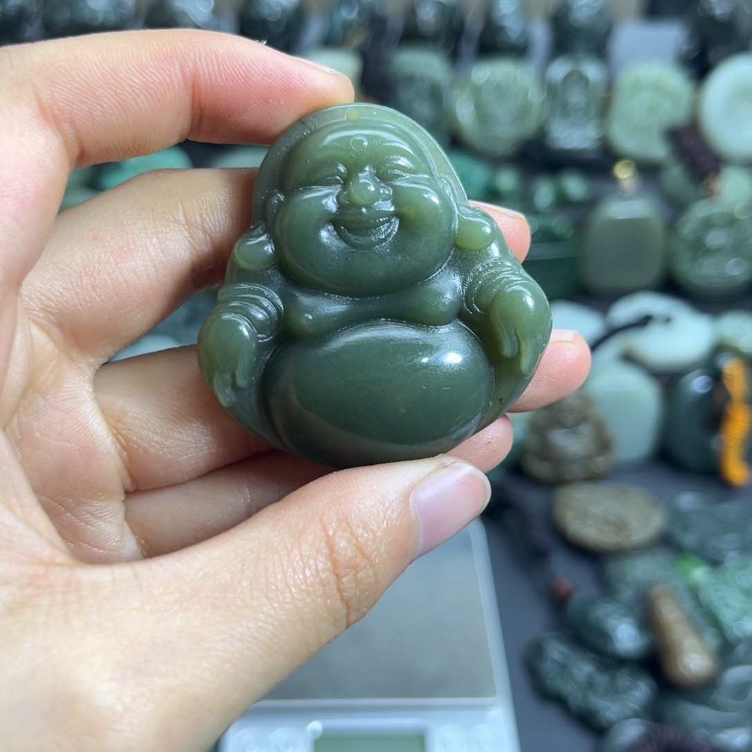 元***~和田玉未镶嵌颈饰
