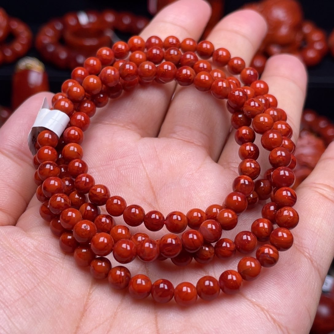 南红玛瑙珠宝奇石未镶嵌漏***?多圈