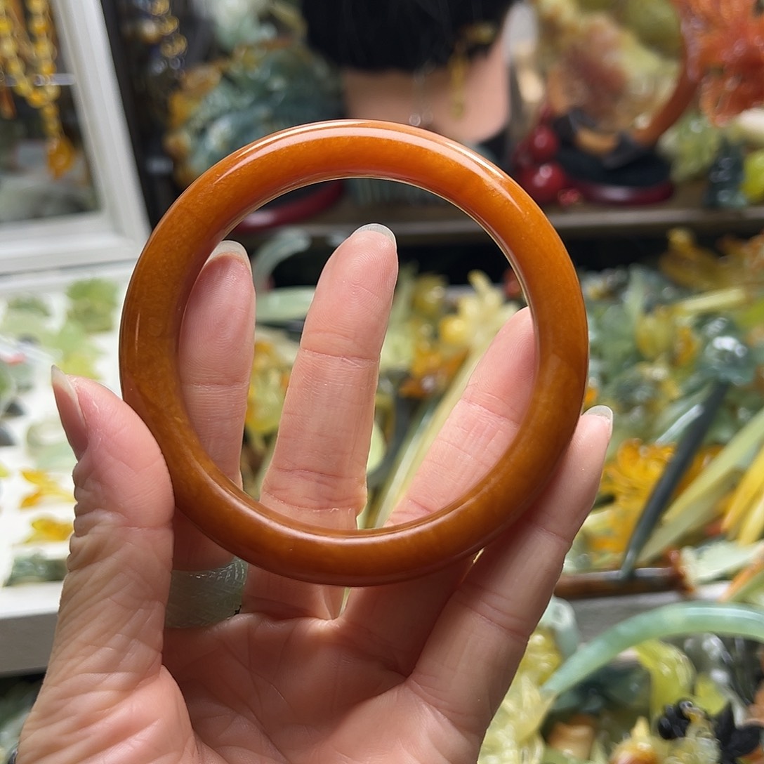 蛇纹石玉手链合金